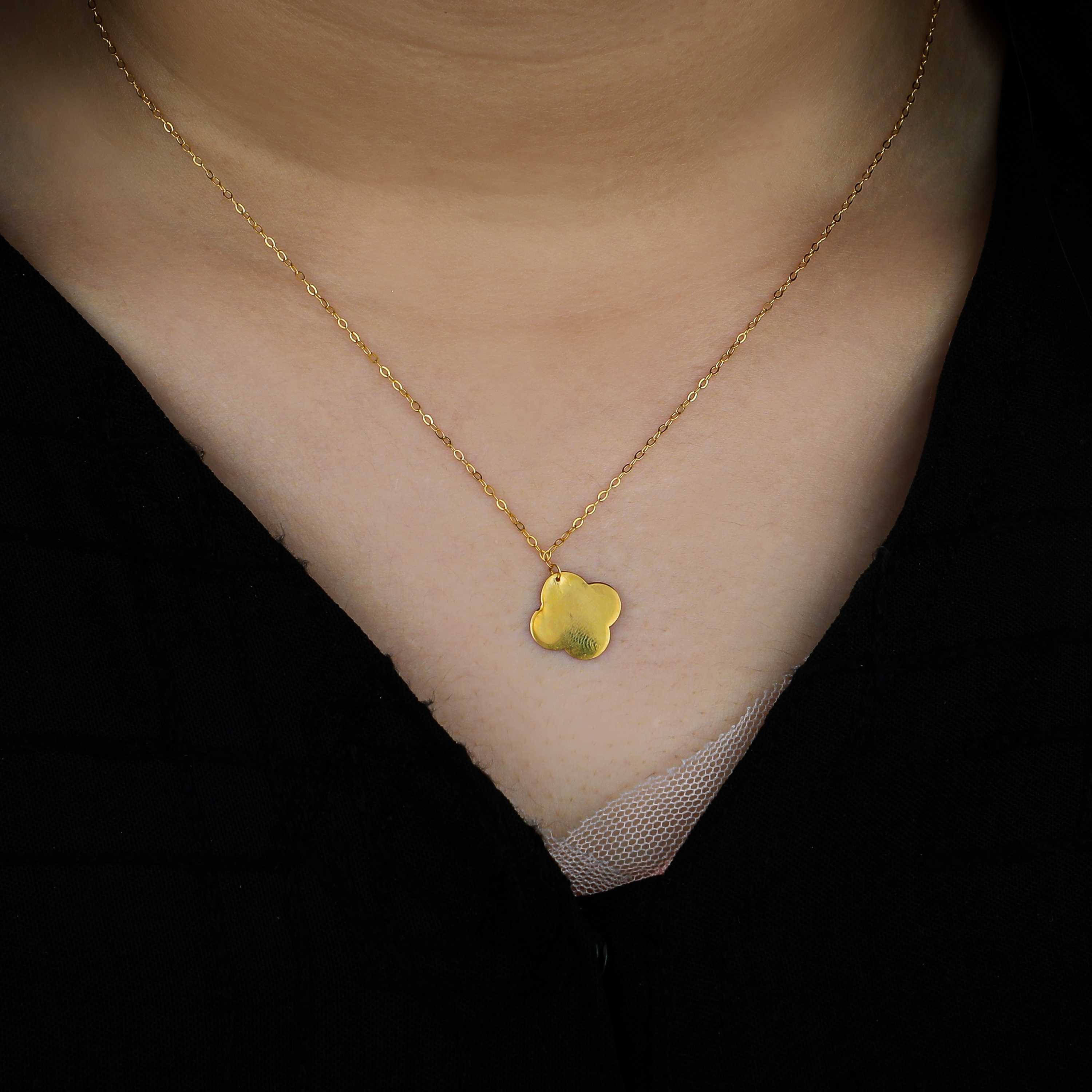 21 karat gold choker, made in Turkey - (H-0867)